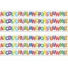 Teacher Created Resources® Colorful Alphabet Die-Cut Border Trim, 35 Feet Per Pack, 6 Packs