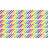 Teacher Created Resources® Brights 4Ever Stripes Straight Border Trim, 35 Feet Per Pack, 6 Packs