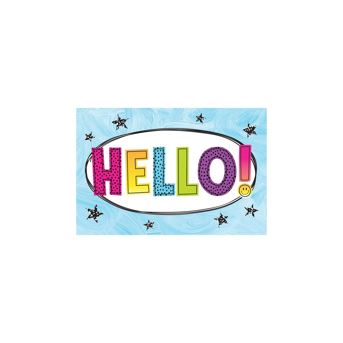 Teacher Created Resources® Brights 4Ever Hello Postcards, Pack of 30