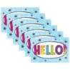Teacher Created Resources® Brights 4Ever Hello Postcards, 30 Per Pack, 6 Packs