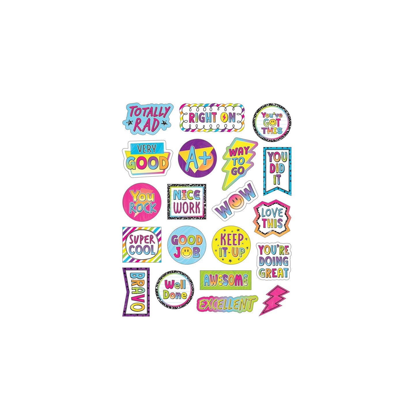Teacher Created Resources® Brights 4Ever Stickers, Pack of 120