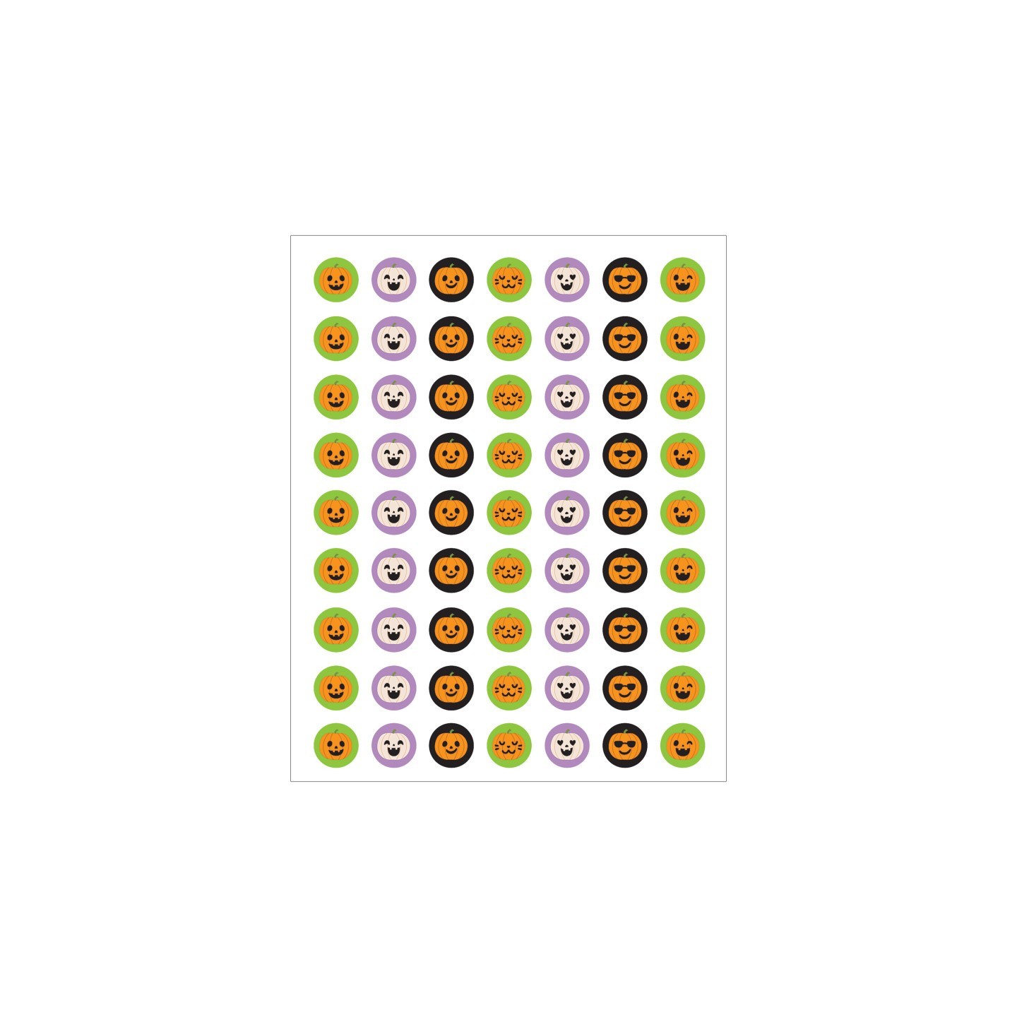Teacher Created Resources® Halloween Pumpkins Mini Stickers, Pack of 378