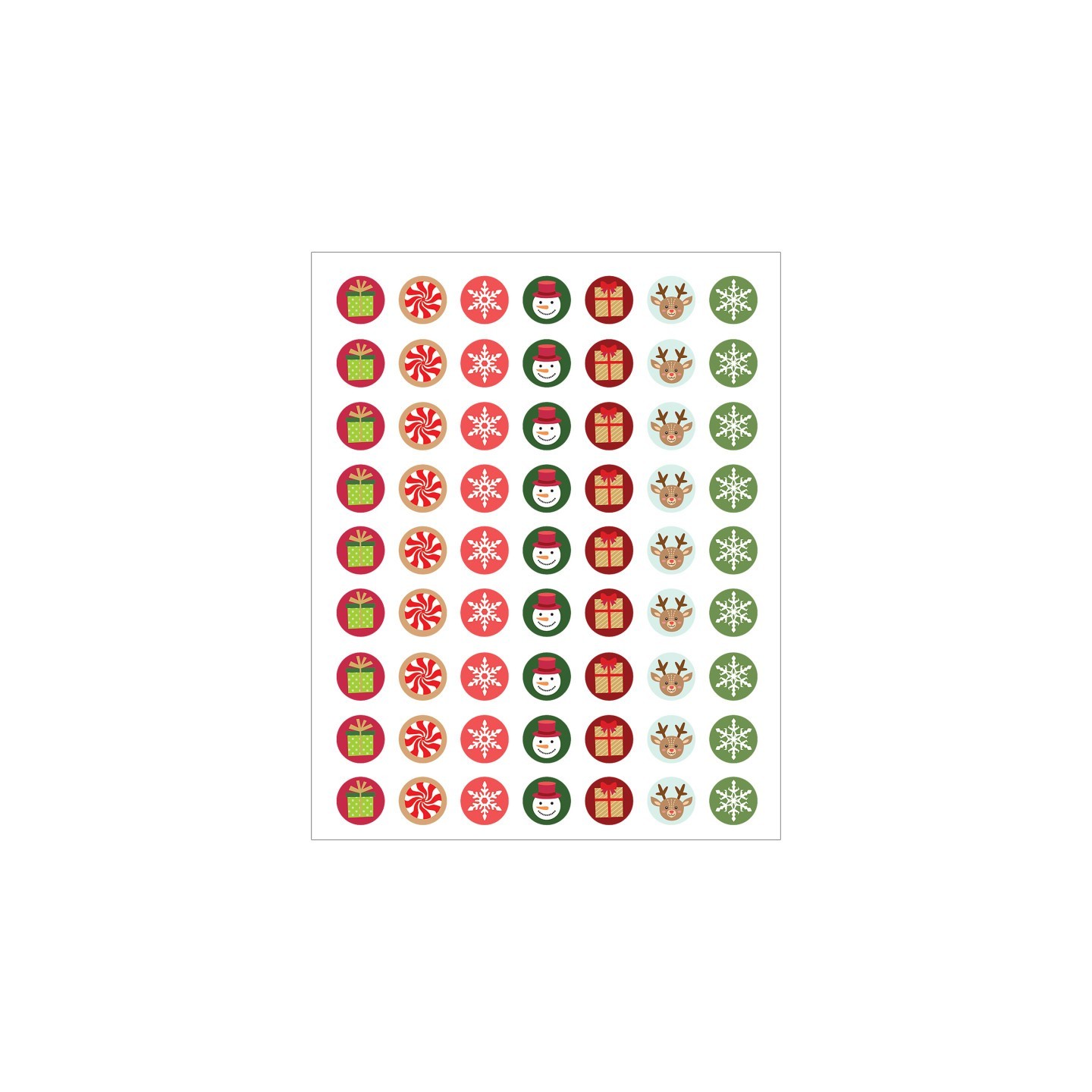 Teacher Created Resources® Winter Holiday Mini Stickers, Pack of 378