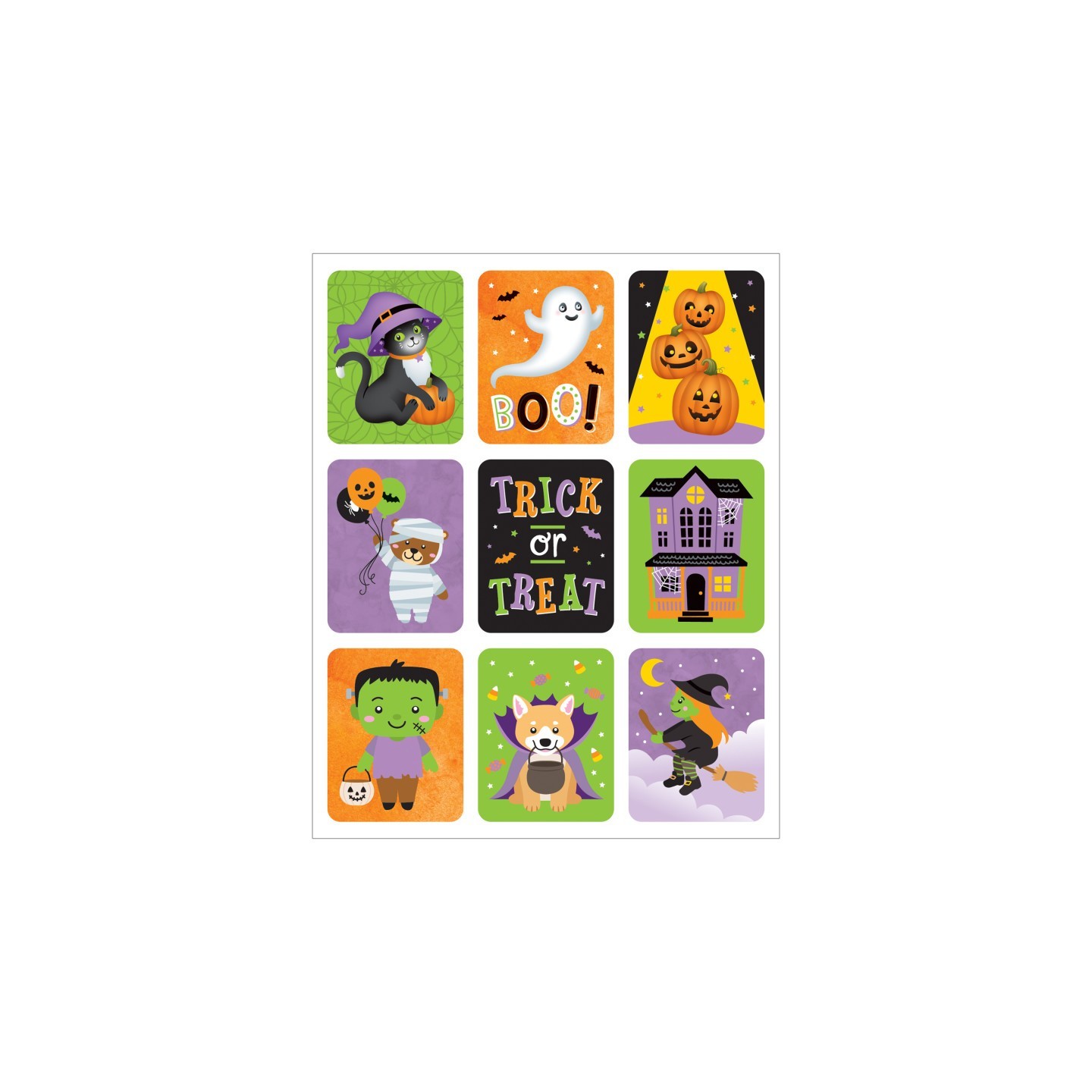 Teacher Created Resources® Large Halloween Stickers, Pack of 54