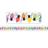 Teacher Created Resources® Colorful Holiday Lights Die-Cut Border Trim, 35 Feet