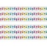 Teacher Created Resources® Colorful Holiday Lights Die-Cut Border Trim, 35 Feet Per Pack, 6 Packs