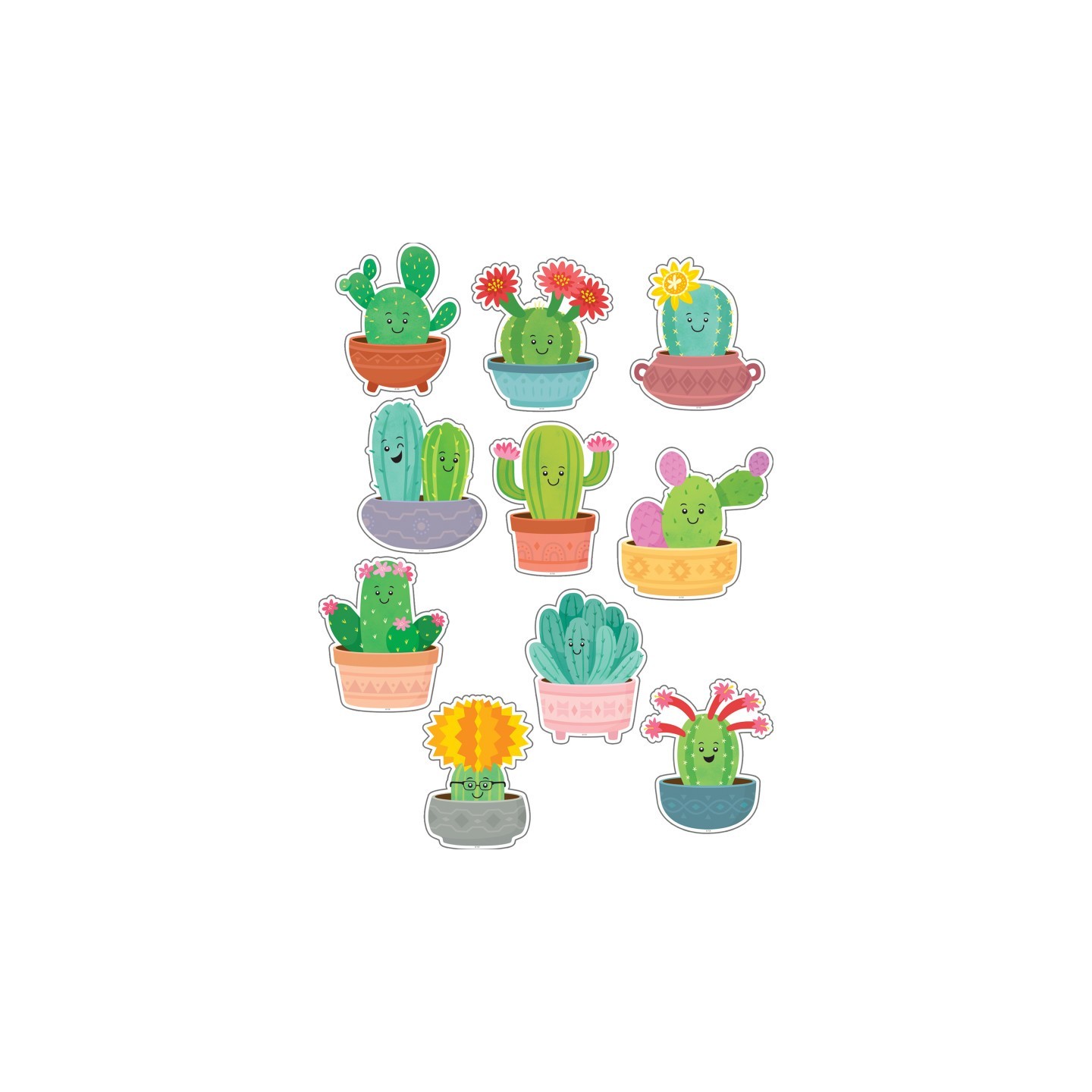 Teacher Created Resources® Happy Cactus Crew Accents, Pack of 30