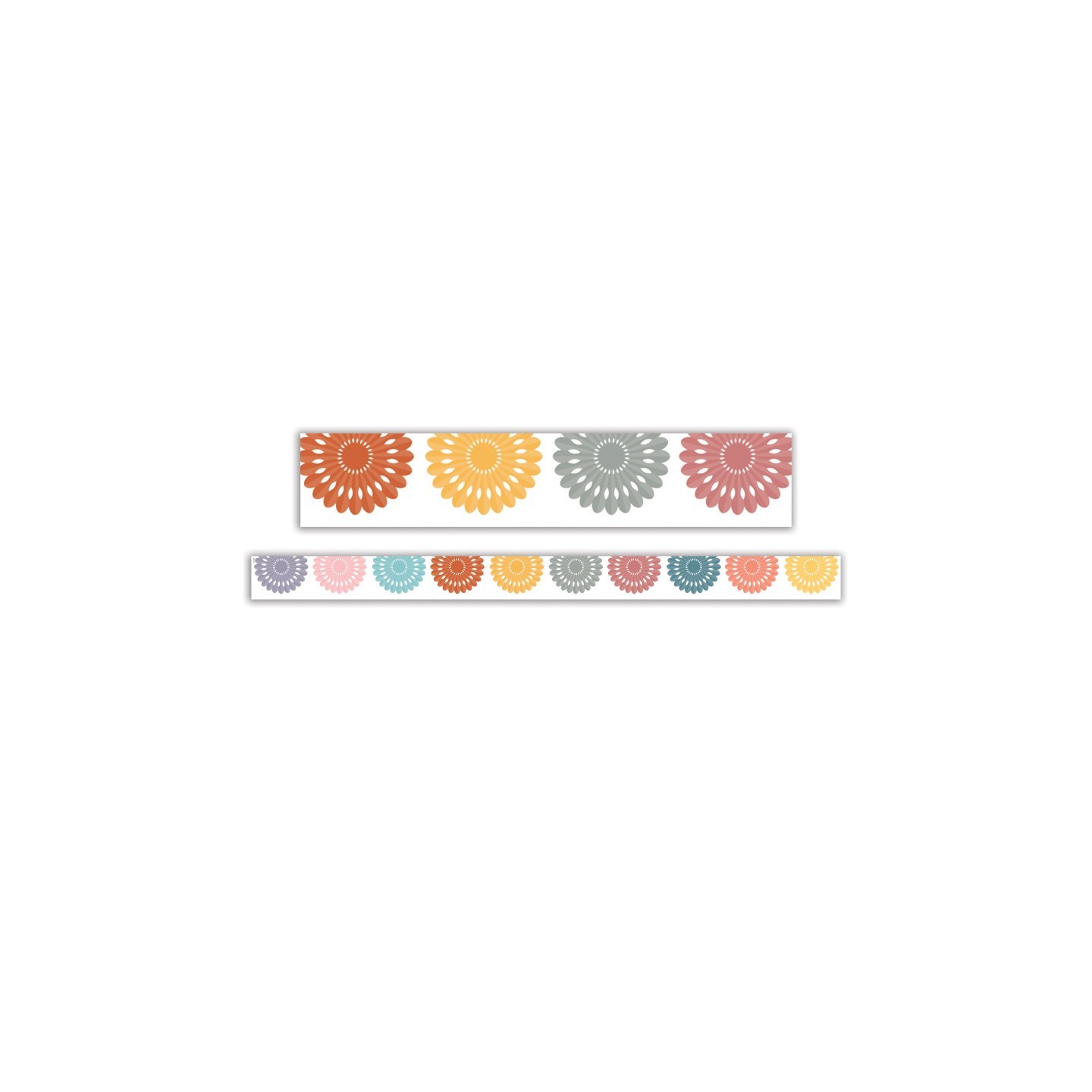 Teacher Created Resources® Happy Cactus Crew Fiesta Die-Cut Border Trim, 35 Feet