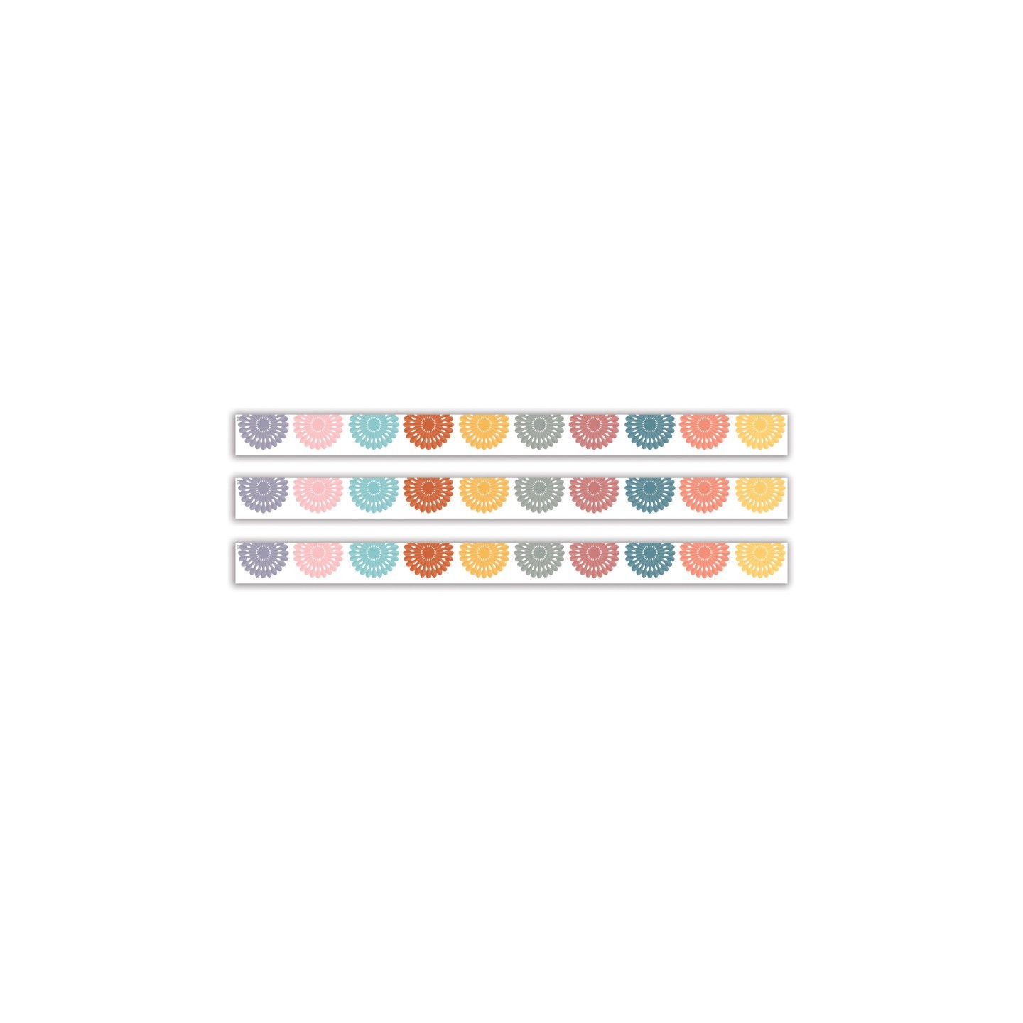 Teacher Created Resources® Happy Cactus Crew Fiesta Die-Cut Border Trim, 35 Feet Per Pack, 3 Packs