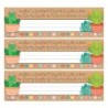 Teacher Created Resources® Happy Cactus Crew Flat Name Plates, 36 Per Pack, 3 Packs