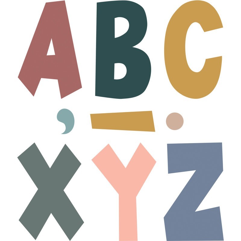 Teacher Created Resources® Wonderfully Wild 7" Fun Font Letters, Pack of 120