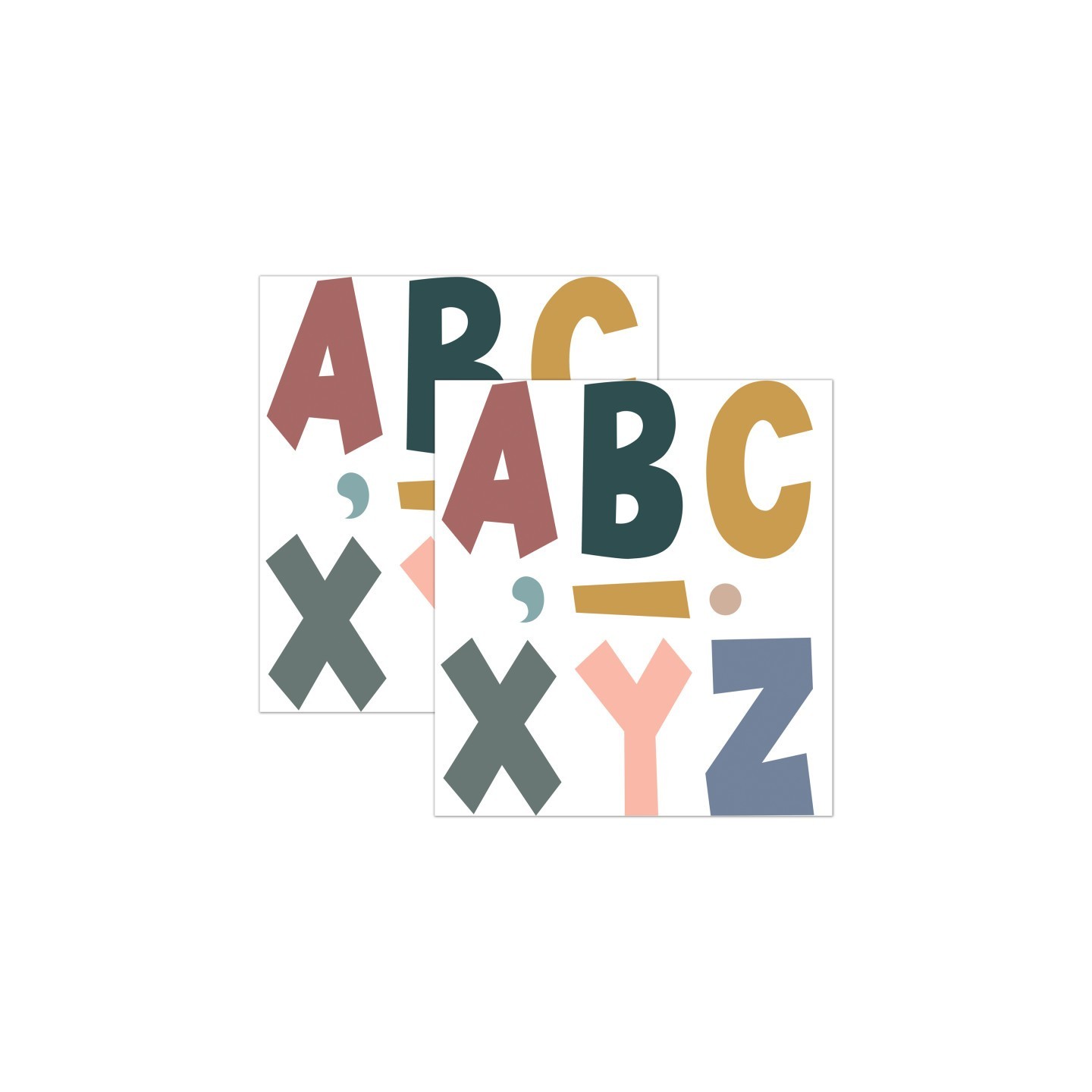Teacher Created Resources® Wonderfully Wild 7" Fun Font Letters, 120 Per Pack, 2 Packs