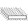 Teacher Created Resources® Black Painted Dots on White Flat Name Plates, 11-1/2" x 3-1/2", 36 Per Pack, 6 Packs