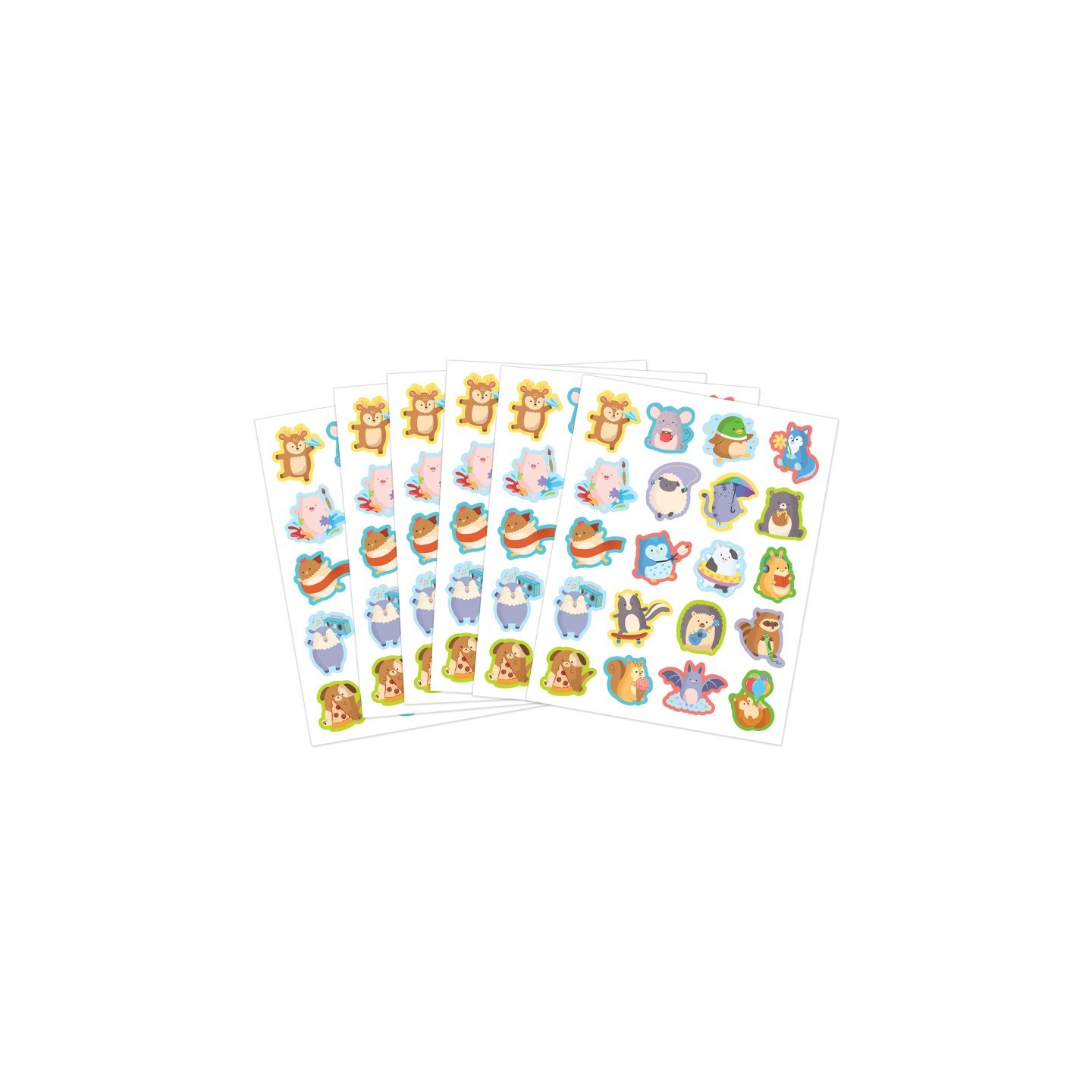 Teacher Created Resources® Cute Critters Stickers, Pack of 120