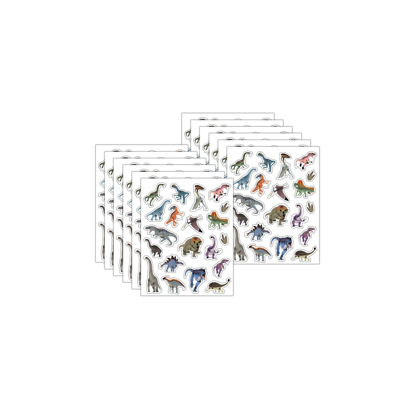 Teacher Created Resources® Dinosaurs Stickers, 120 Per Pack, 12 Packs