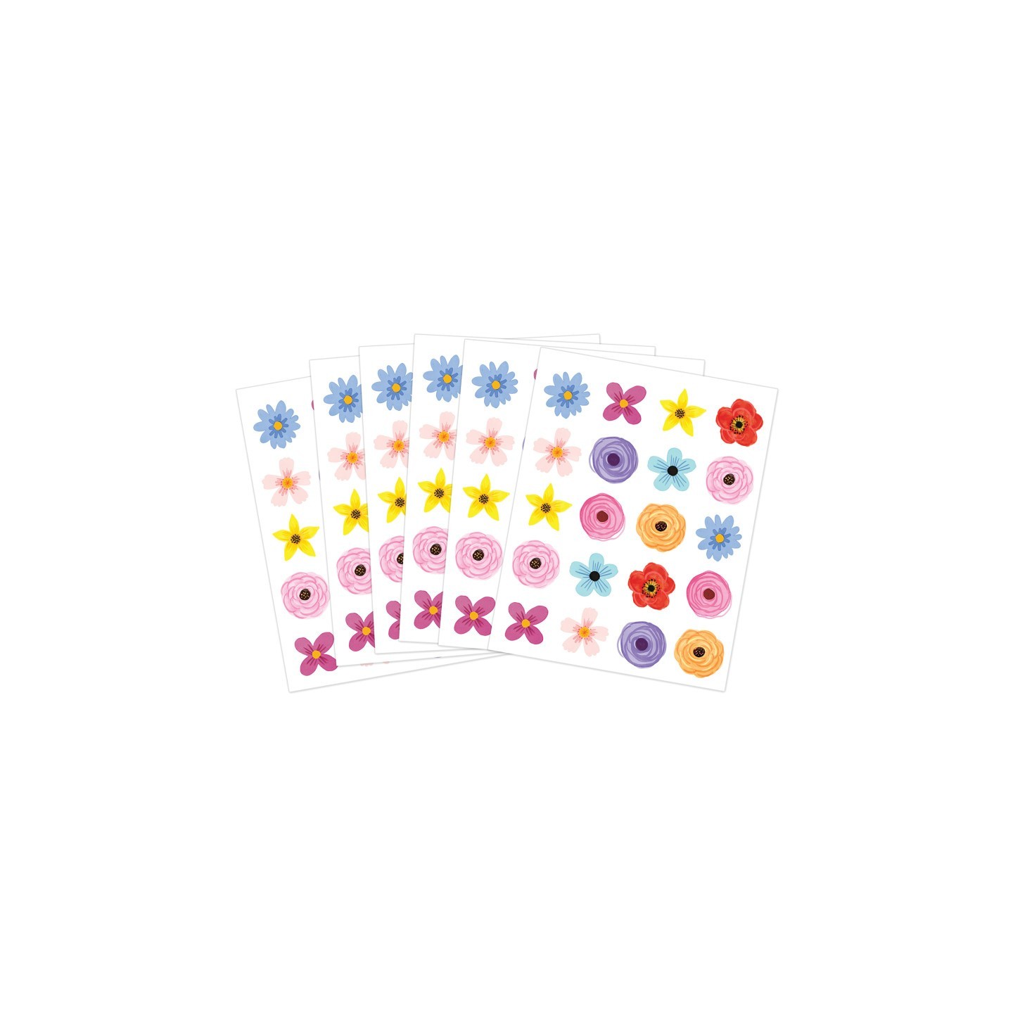 Teacher Created Resources® Wildflowers Stickers, Pack of 120