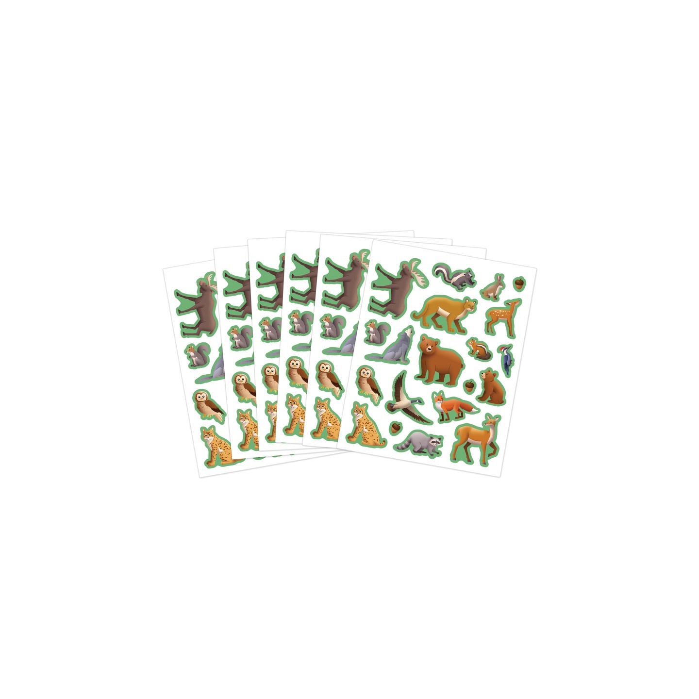 Teacher Created Resources® Woodland Animals Stickers, Pack of 120