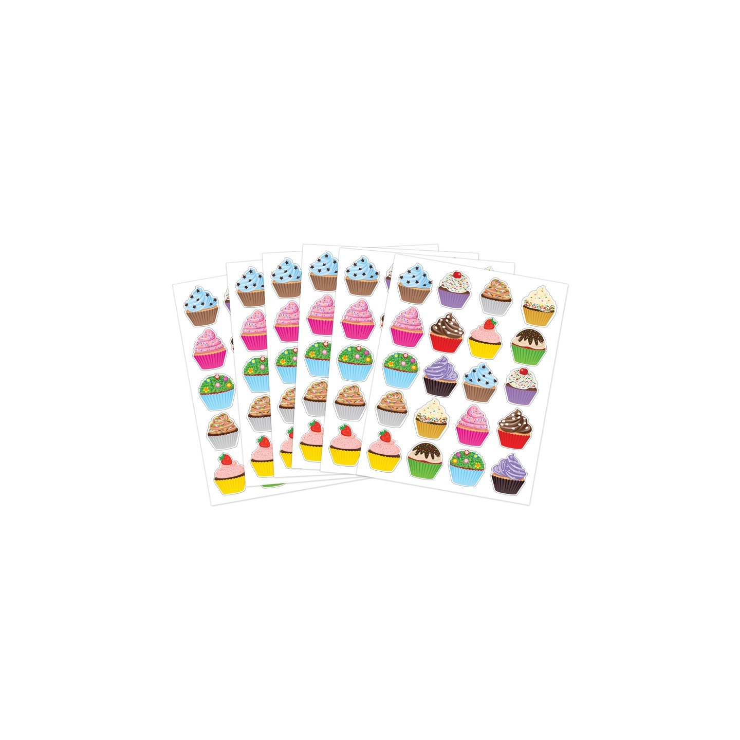 Teacher Created Resources® Cupcakes Stickers, Pack of 120
