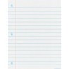 Teacher Created Resources® Notebook Paper Write-On/Wipe-Off Chart
