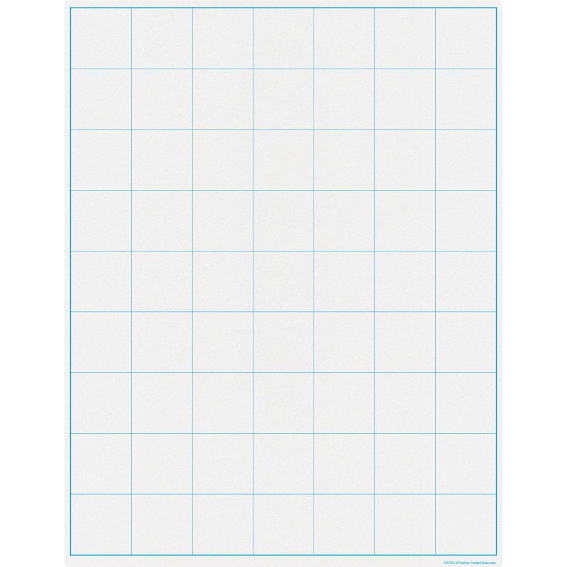 Teacher Created Resources® Graphing Grid Large Squares Write-on/Wipe-off Chart