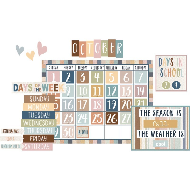 Teacher Created Resources® Everyone is Welcome Calendar Bulletin Board Set