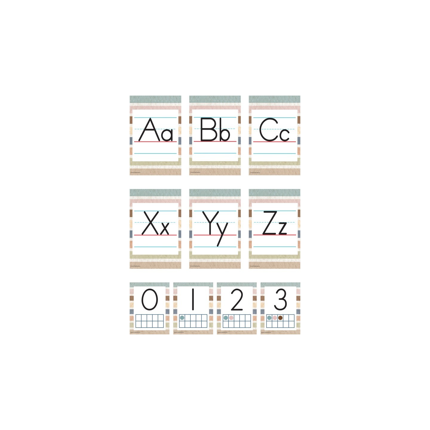 Teacher Created Resources® Everyone is Welcome Alphabet Bulletin Board Set