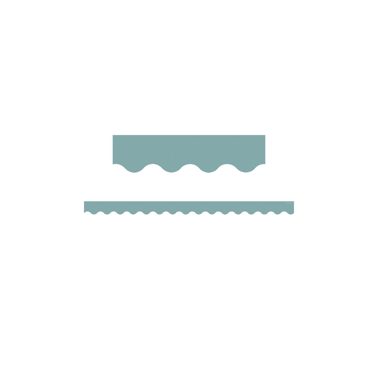 Teacher Created Resources® Calming Blue Scalloped Border Trim, 35 Feet