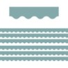 Teacher Created Resources® Calming Blue Scalloped Border Trim, 35 Feet Per Pack, 6 Packs