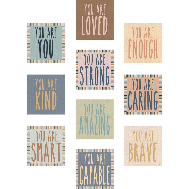Teacher Created Resources® Everyone is Welcome Positive Affirmations Accents, Pack of 30