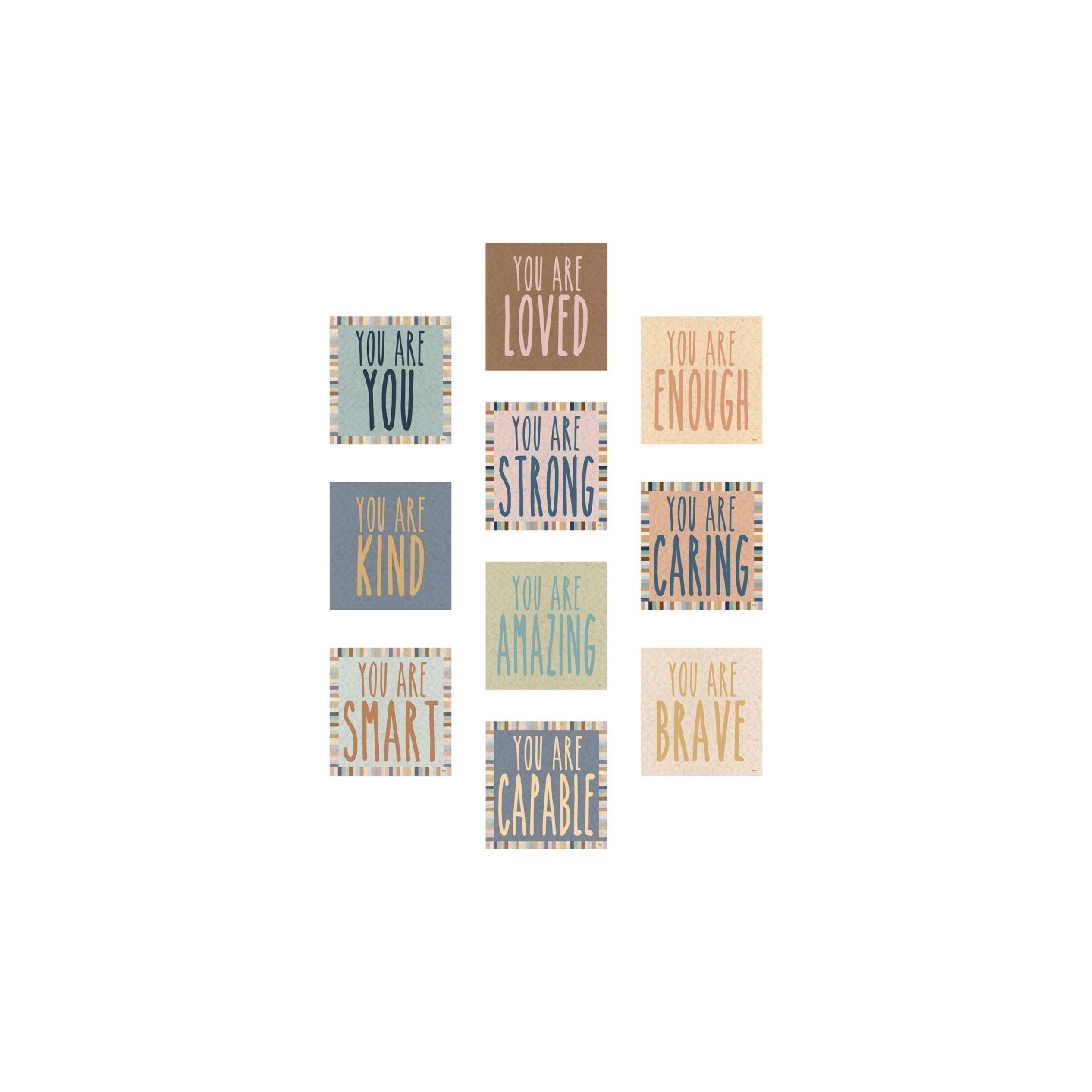 Teacher Created Resources® Everyone is Welcome Positive Affirmations Accents, Pack of 30