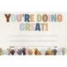 Teacher Created Resources® Everyone is Welcome You're Doing Great! Awards, Pack of 30