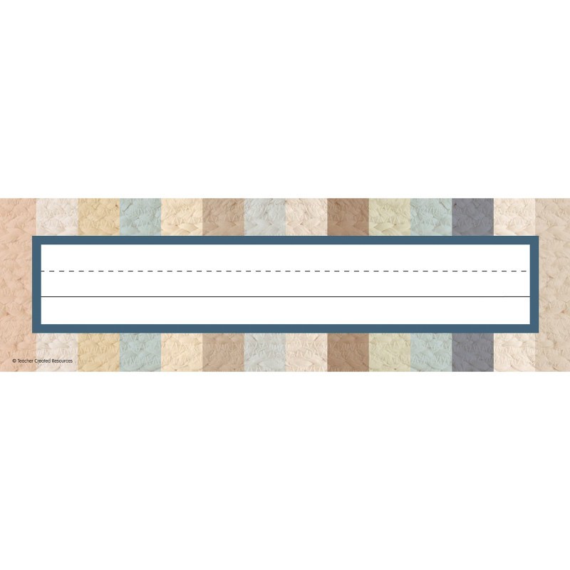 Teacher Created Resources® Everyone is Welcome Flat Name Plates, Pack of 36