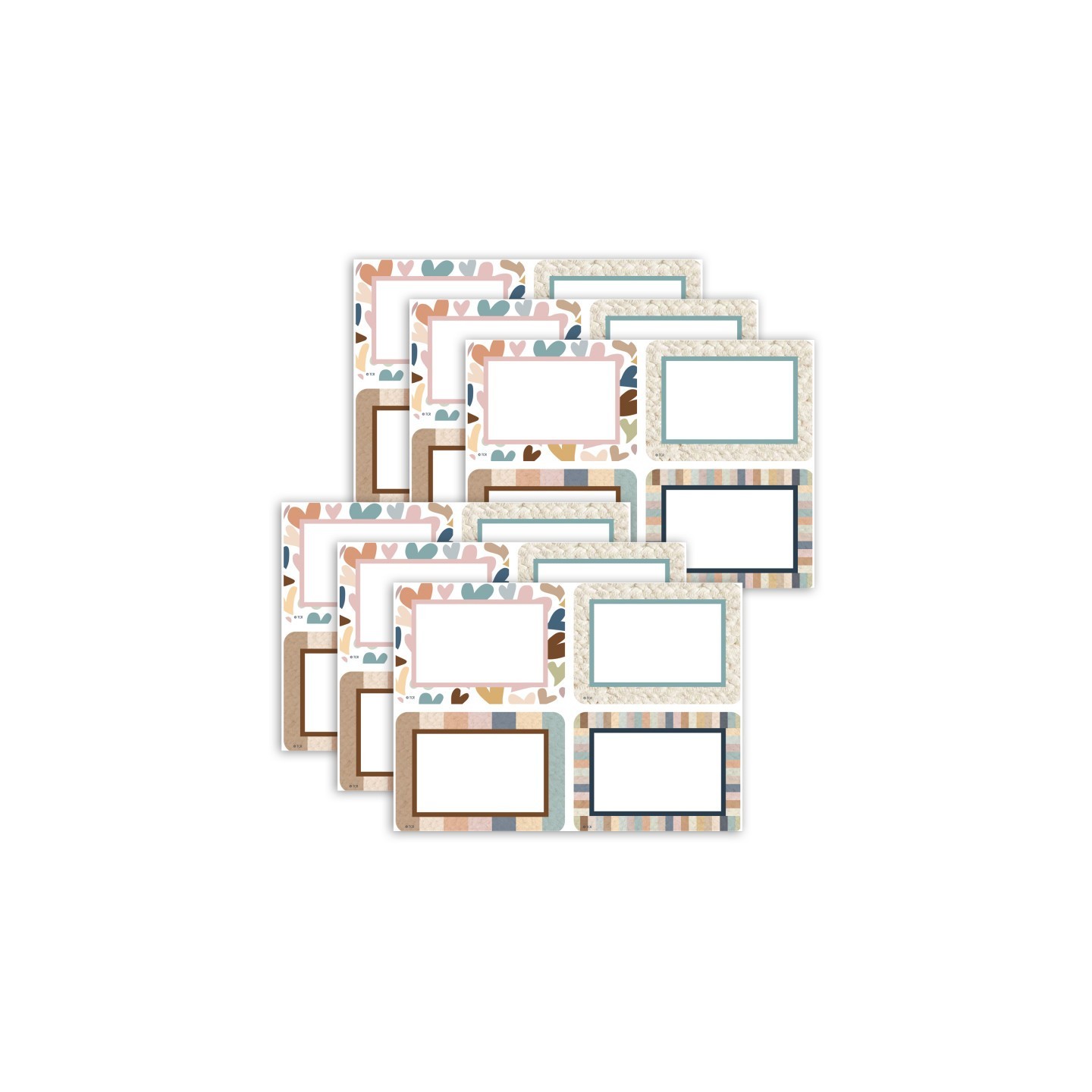 Teacher Created Resources® Everyone is Welcome Name Tags/Labels, 36 Per Pack, 6 Packs