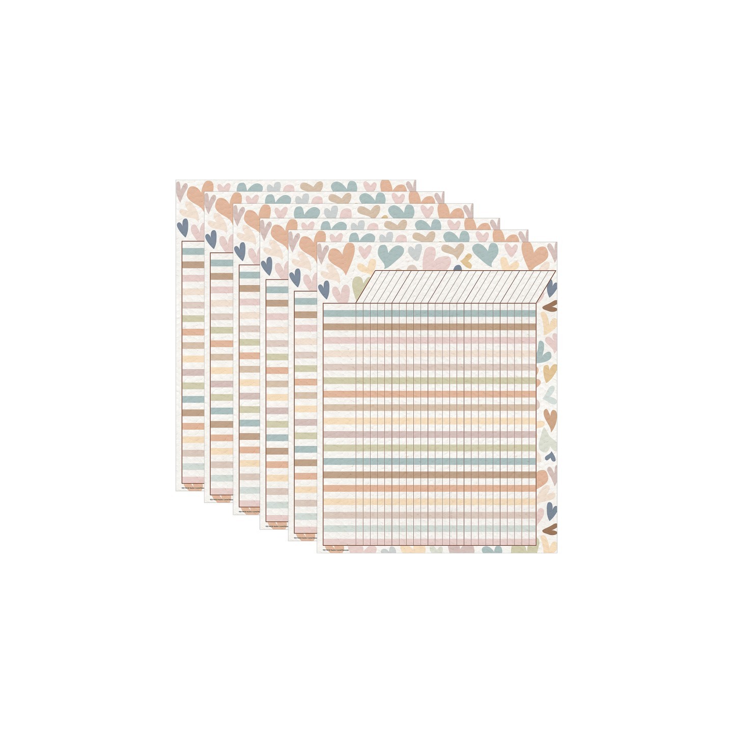 Teacher Created Resources® Everyone is Welcome Incentive Chart, Pack of 6