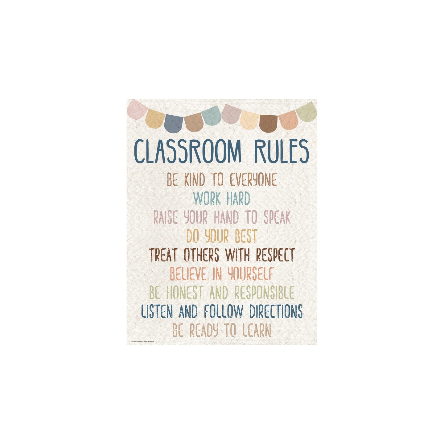 Teacher Created Resources® Everyone is Welcome Classroom Rules