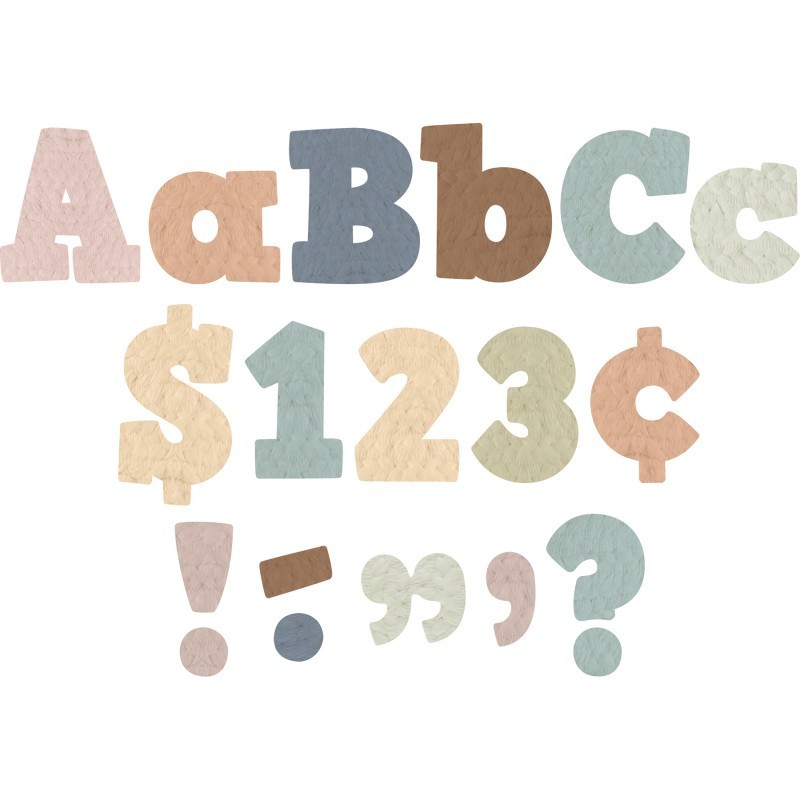 Teacher Created Resources® Everyone is Welcome 4" Bold Block Letters Combo Pack
