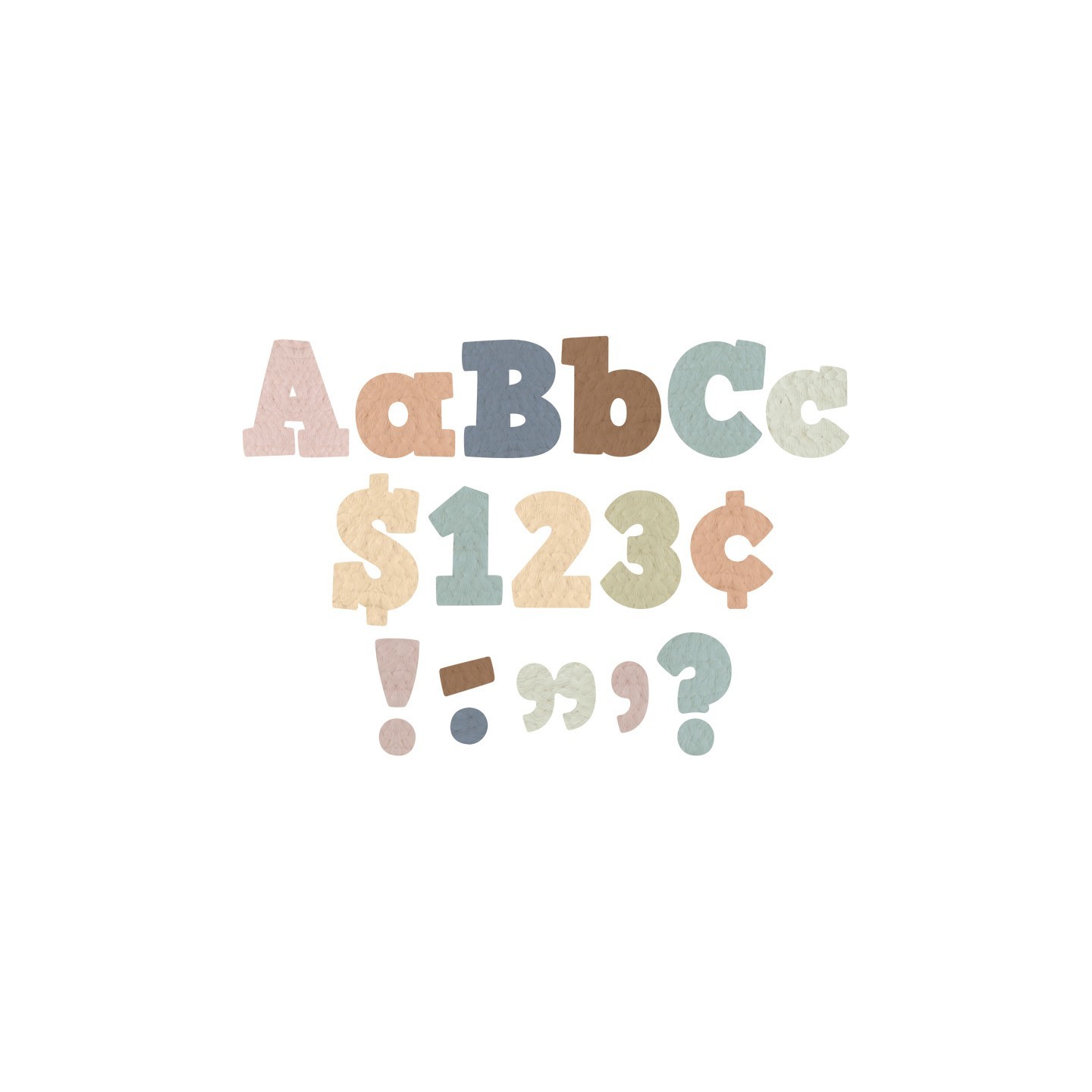 Teacher Created Resources® Everyone is Welcome 4" Bold Block Letters Combo Pack