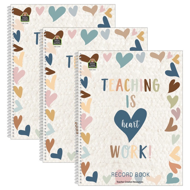 Teacher Created Resources® Everyone is Welcome Record Book, Pack of 3