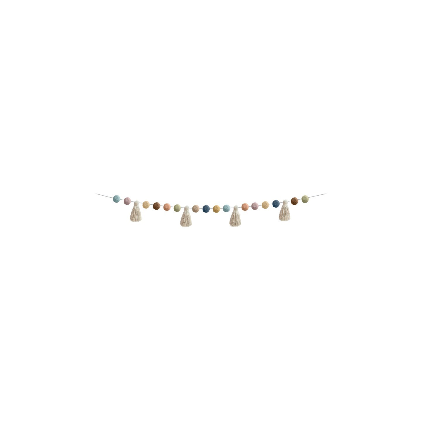 Teacher Created Resources® Everyone is Welcome Pom-Poms and Tassels Garland