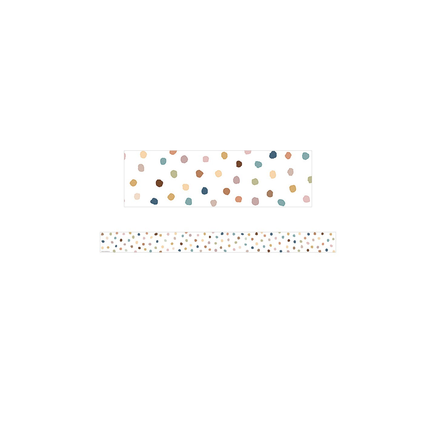 Teacher Created Resources® Everyone is Welcome Painted Dots Straight Border Trim