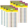 Teacher Created Resources® Everyone is Welcome Circles Mini Stickers Valu-Pak, 1144 Per Pack, 6 Packs