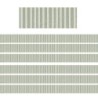 Teacher Created Resources® Classroom Cottage Sage Green Stripes Straight Border Trim, 35 Feet Per Pack, 6 Packs