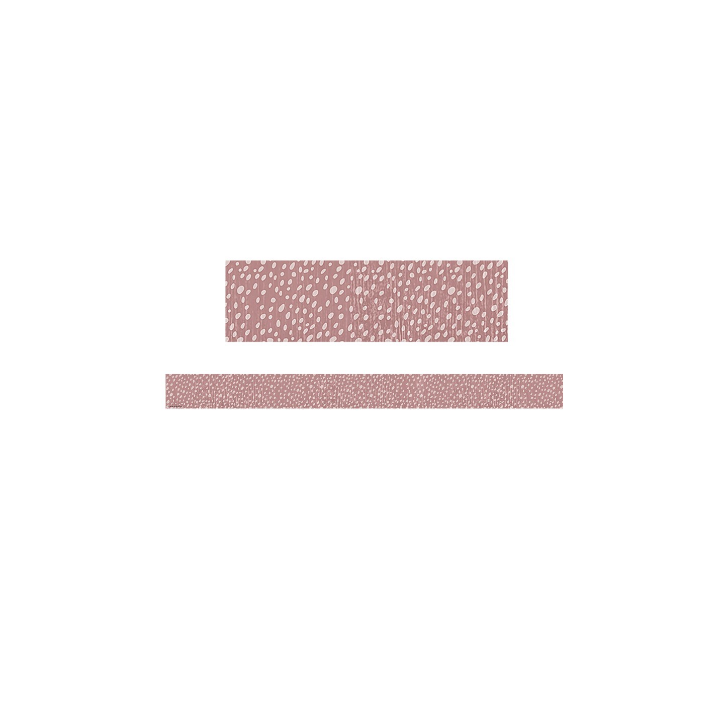 Teacher Created Resources® Classroom Cottage Vintage Rose Dots Straight Border Trim, 35 Feet