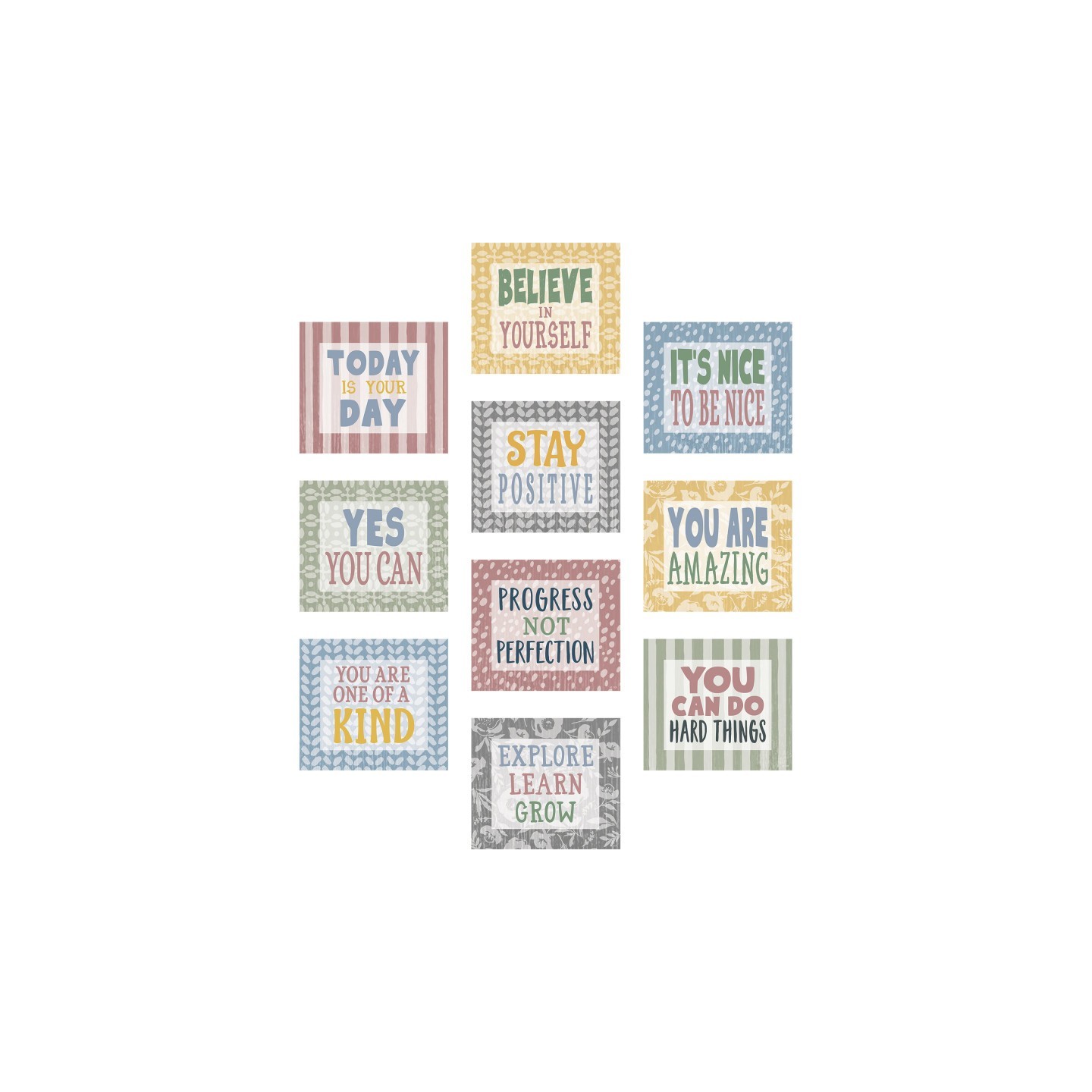 Teacher Created Resources® Classroom Cottage Positive Sayings Accents, Pack of 30