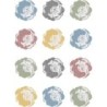 Teacher Created Resources® Classroom Cottage Rosettes Mini Accents, Pack of 36