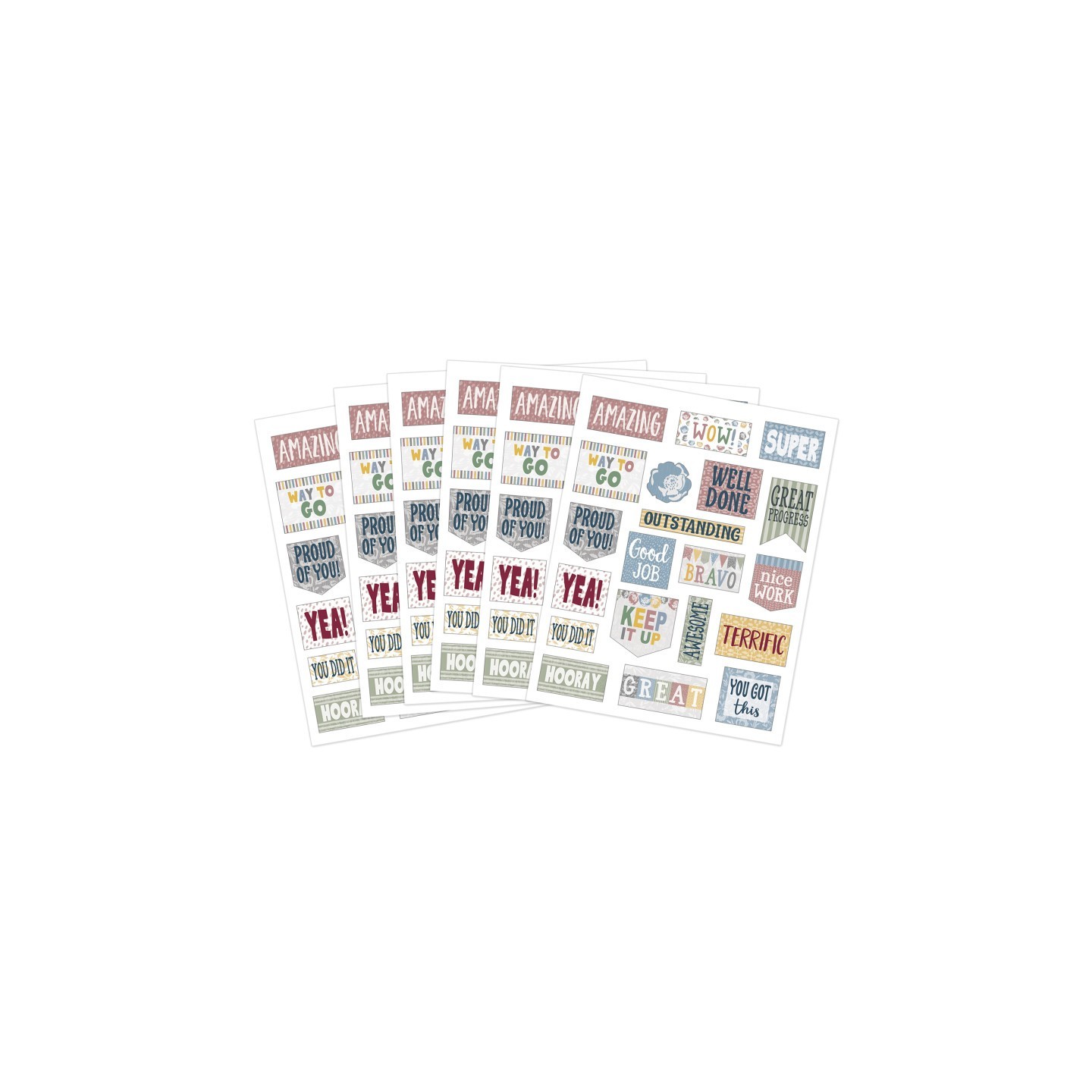 Teacher Created Resources® Classroom Cottage Stickers, Pack of 120
