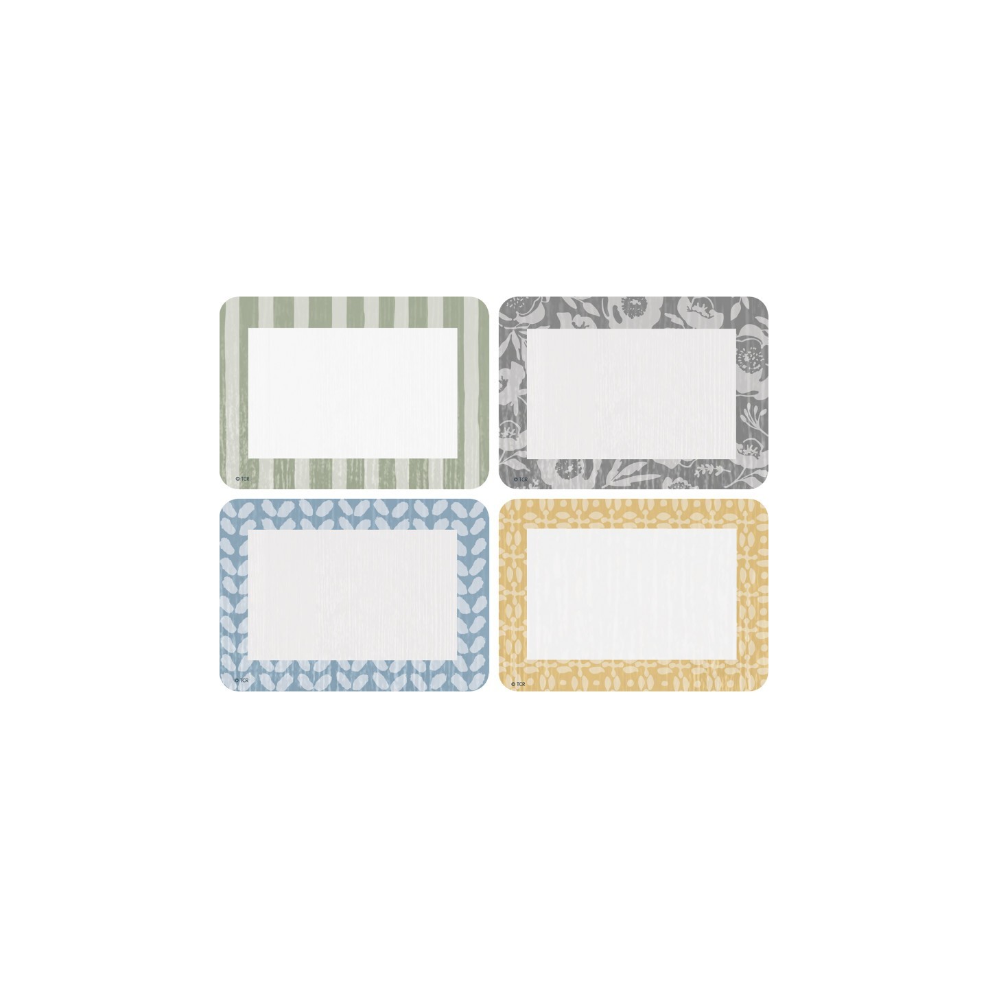 Teacher Created Resources® Classroom Cottage Name Tags/Labels - Multi-Pack, Pack of 36