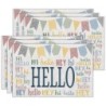 Teacher Created Resources® Classroom Cottage Hello Postcards, 30 Per Pack, 6 Packs
