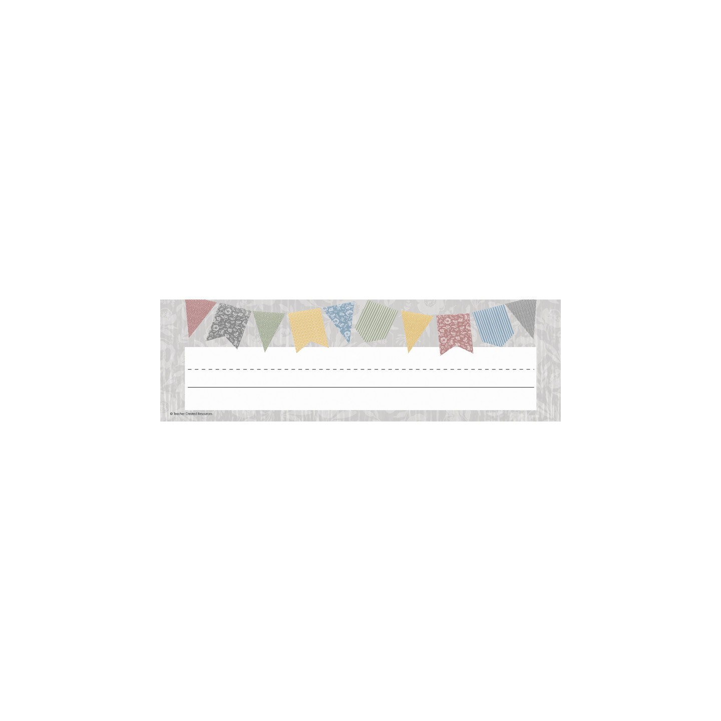 Teacher Created Resources® Classroom Cottage Flat Name Plates, Pack of 36