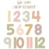 Teacher Created Resources® Terrazzo Tones Skip Counting/Multiples Jumbo Numbers Bulletin Board Set, 17 Pieces